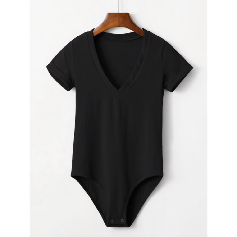 Cady Bodysuit || Black